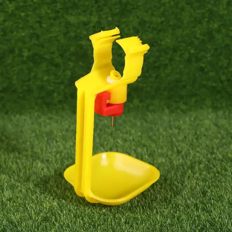 5 Automatic Chicken Water Drinking Cup Balls Pipe Nipple Drinkers Qme