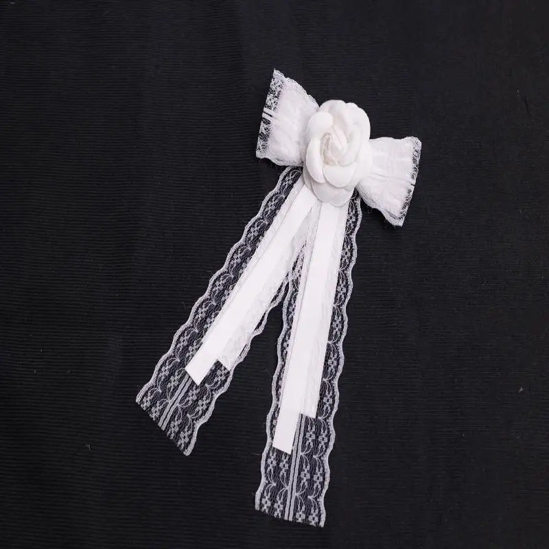 College Butterfly Knot Simple Slim Adjustable Elastic Band Ribbon Qme C5