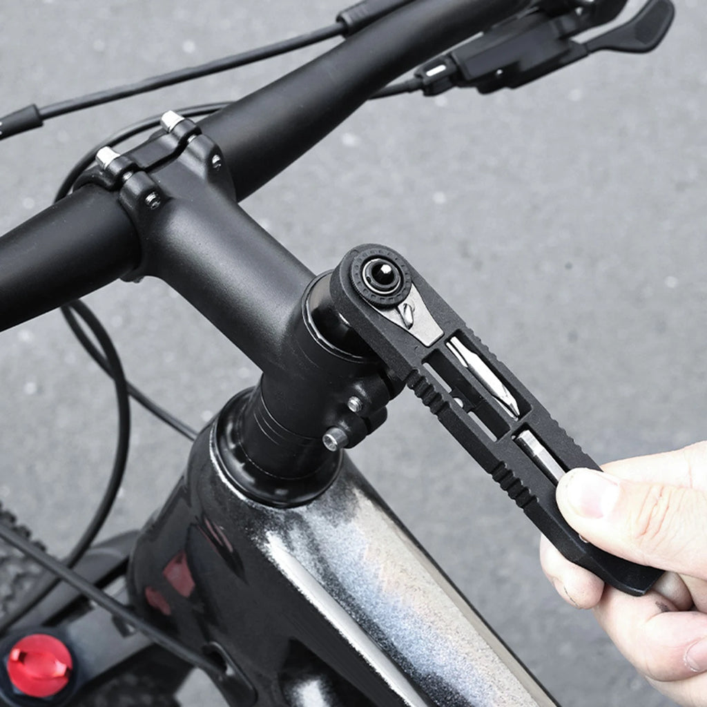 Bike Tools Kit Set For Mountain Road Bike Tire Repair Kit With Ratchet Wrench And Tire Lever Bike Tool Set Bike Tools Kit Set Qme