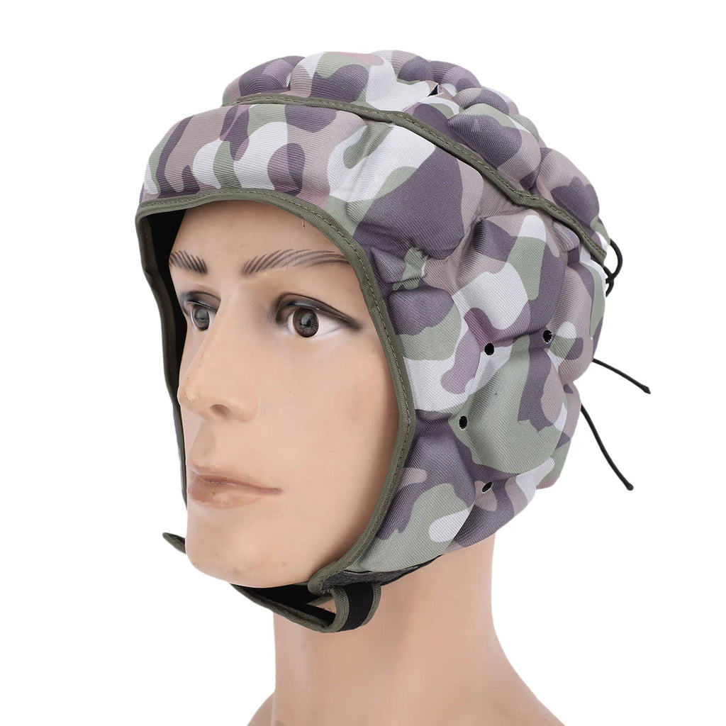 Rugby Headguard Rugby Head Protector Rugby Helmet Anti Collision Breathable EVA Rugby Headguard for Football Baseball Goalkeeper Qme