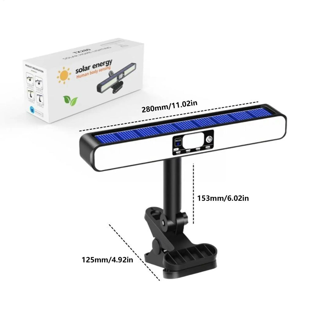 Solar Lights Outdoor Waterproof Adjustable Mods Lighting Battery Qme