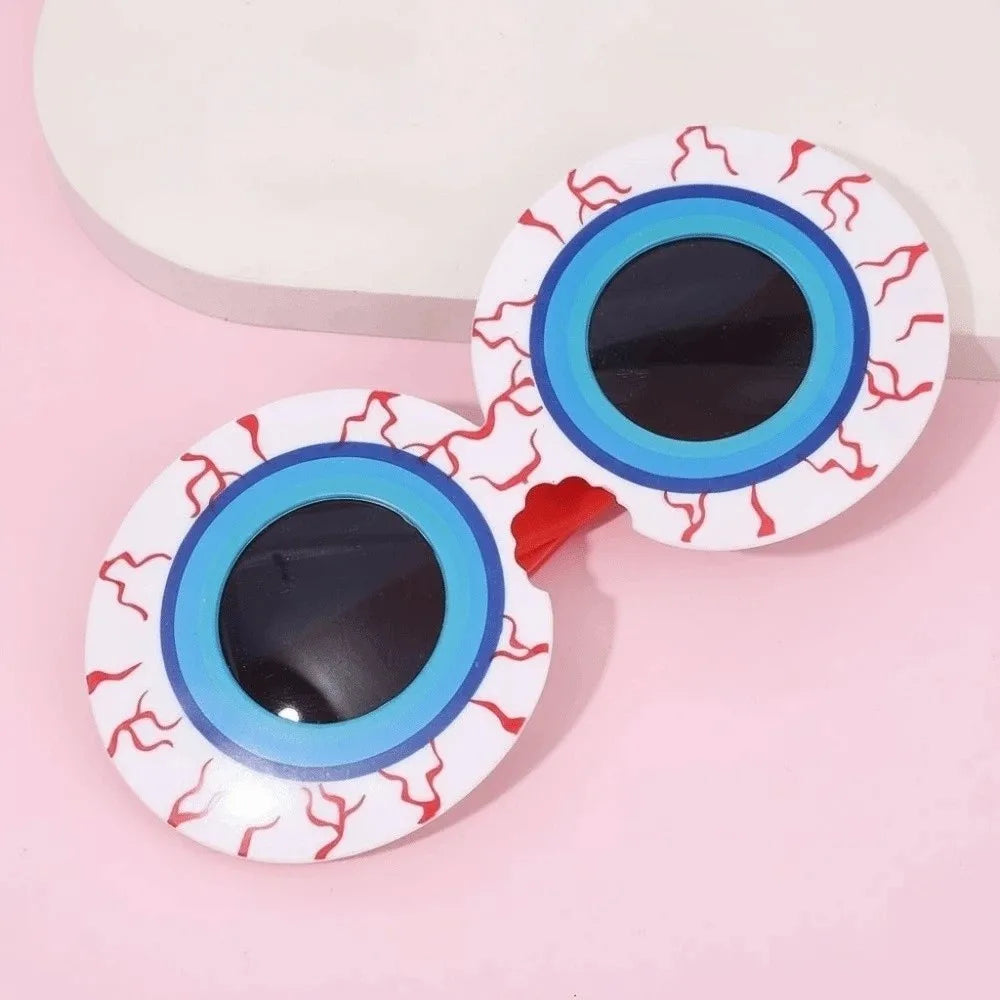 Skeleton Hand Halloween Party Sunglasses Spider Web Dark Lenses Funny Qme Style 12