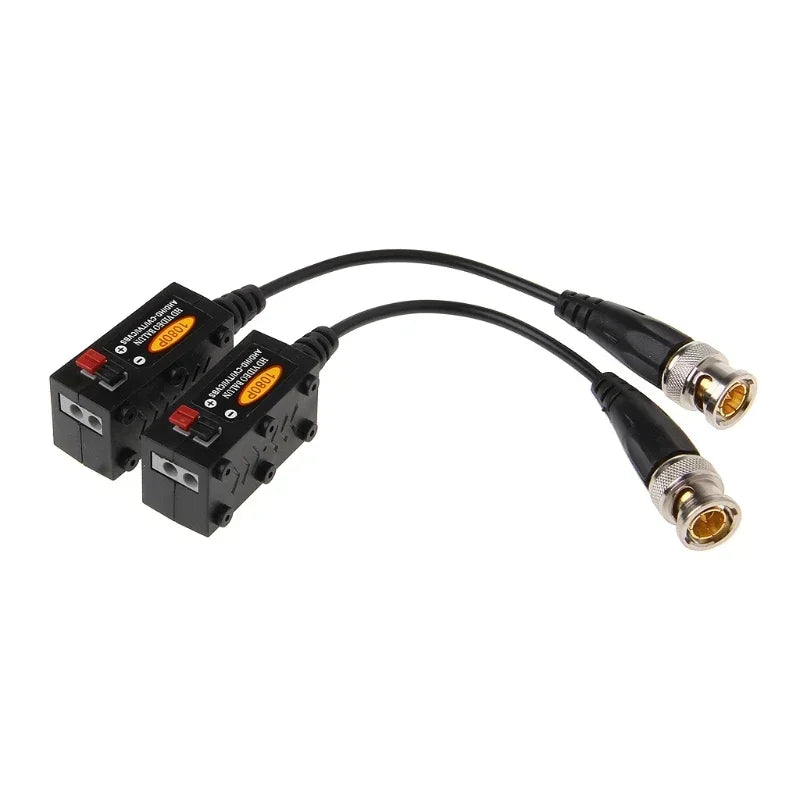 ESCAM 1 Pair 1CH Passive UTP CCTV Video Balun Transceiver For HDCVI HDTVI AHD CVBS Camera Qme