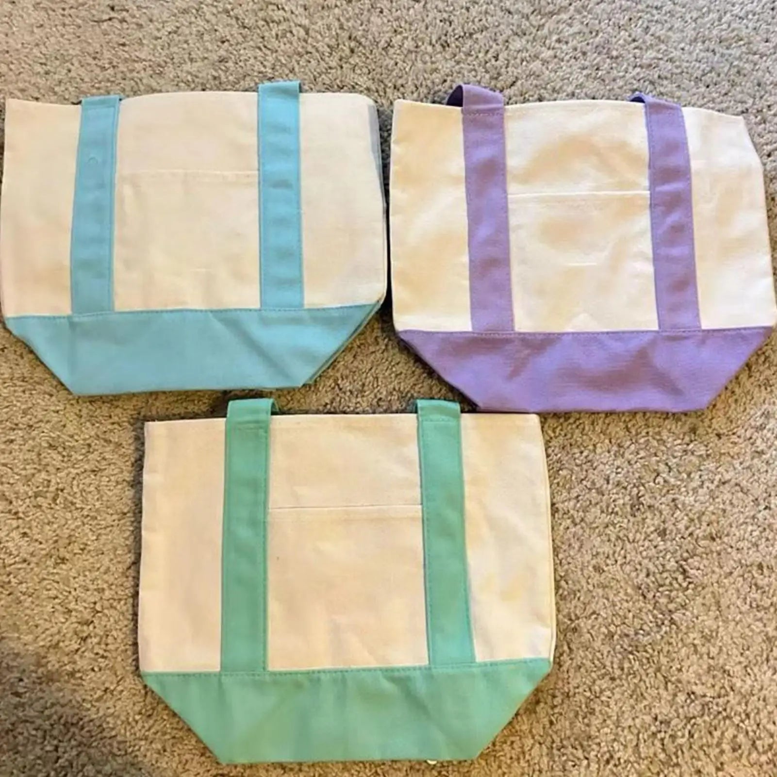 Canvas Tote Bag Large Canvas Tote Bag Reusable Grocery Carrier Fashionable Shopping Pouch for Camping Picnic Students Beach Qme