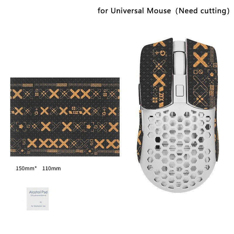 Laptop Universal Sweatproof DIY 15 Anti-slip Gaming Mouse Grip Tape Qme A4