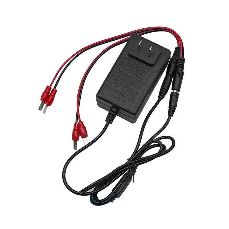 Dual Head Safe Lithium Charger 18V 21V 24V Overload Protection Qme