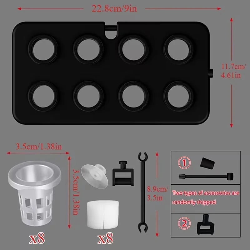 Soilless Cultivation Board Aquarium Greening Decoration Floating Qme