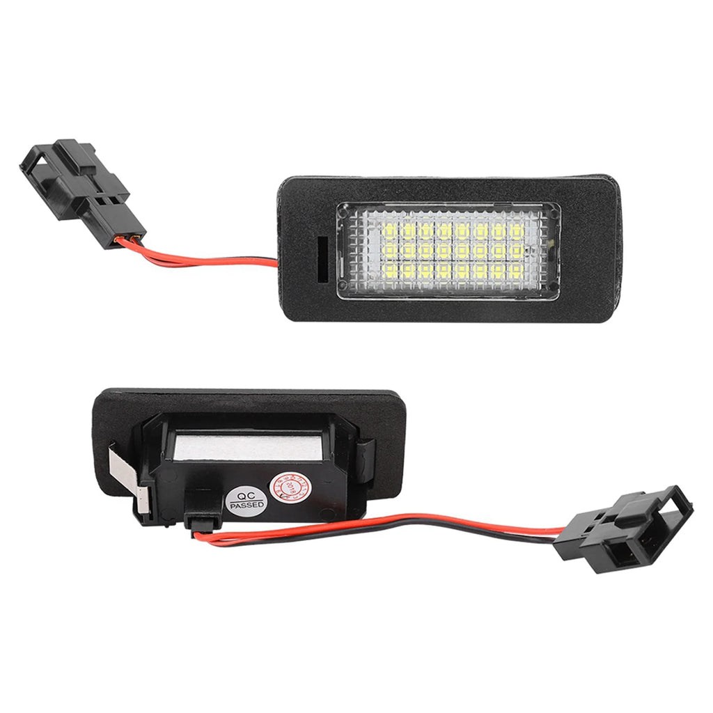 8T0943021 LED License Plate Light LED License Plate Light Signal Lamp Fits for 8T0943021 Replacement LED Signal Lamp Qme