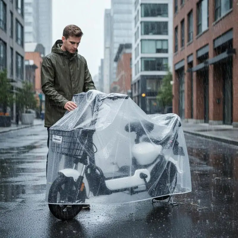 Waterproof Bicycle Scooter Rain Dust Cover Motorcycle Thickened Qme