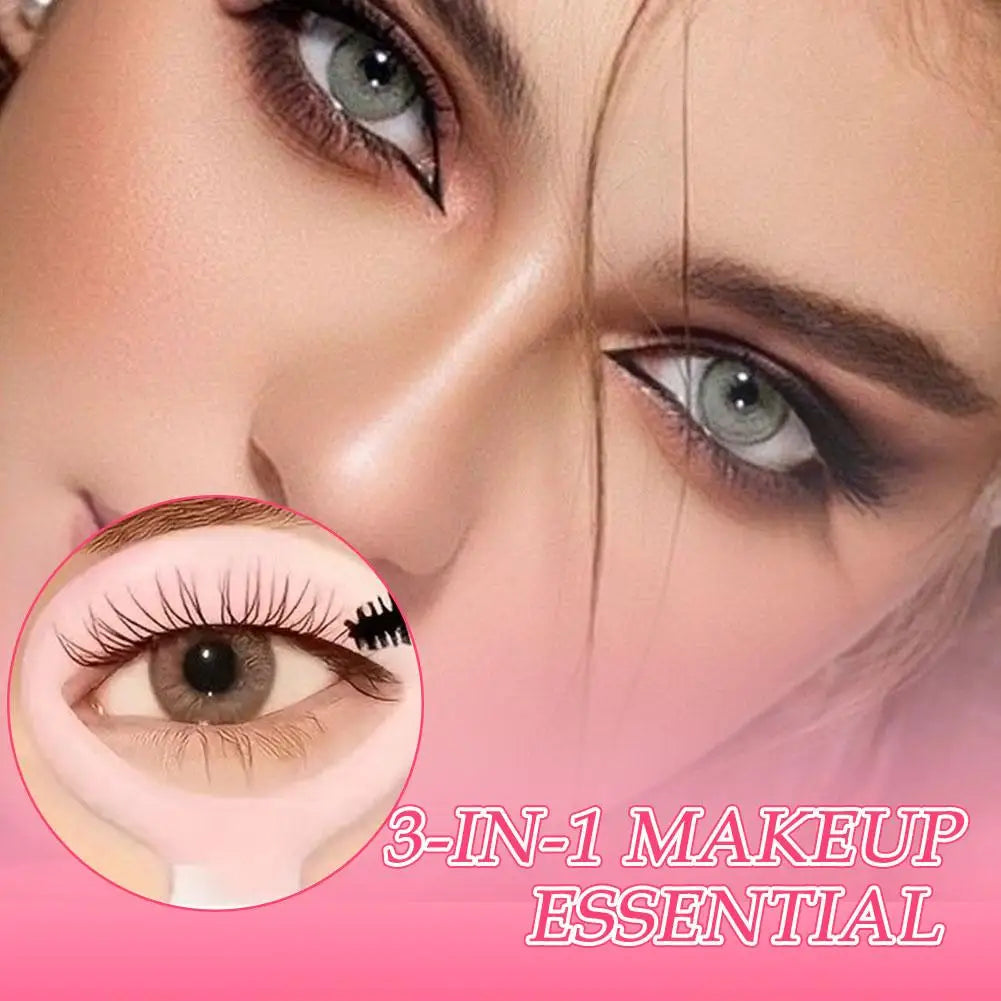 Plastic Portable Mascara Shield Applicator Eyelash Guide Aids Lashes Qme