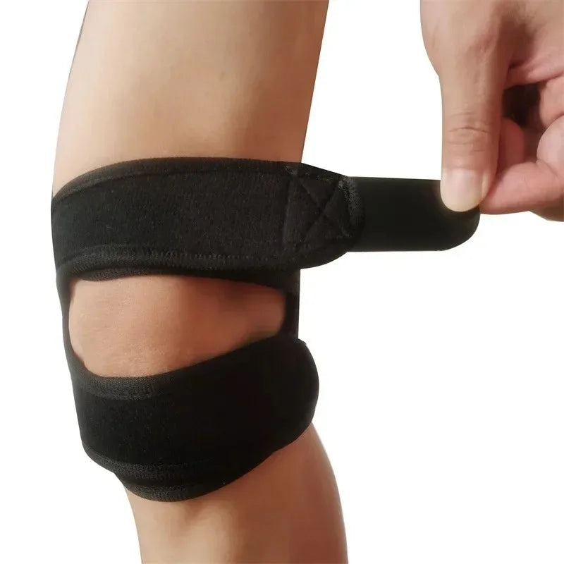 Sports Patellar Band Running Shock Absorbing Compression Knee Support Qme