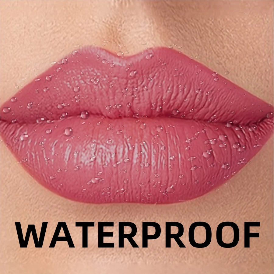 7 Waterproof Lip Liner Peel Off Tint Long Lasting Matte Gloss Red Qme