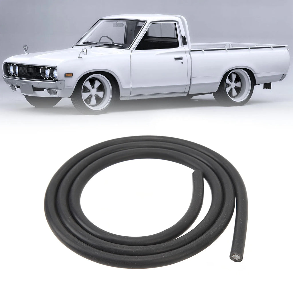 7mm Ignition Cable PVC Sheathed Copper Ignition Cable Black Install Heat Resistant Flexible for Motorcycles Qme