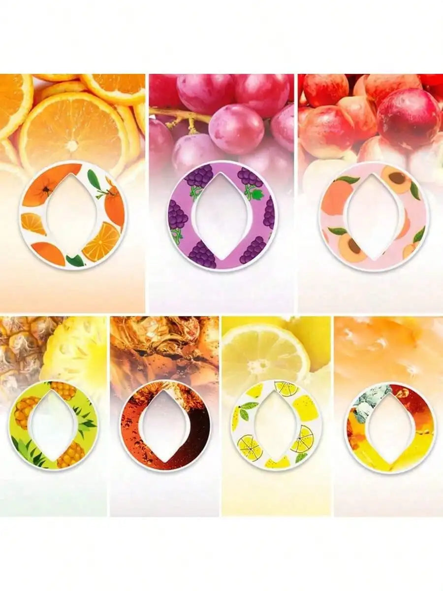 Portable Sports Traw Water Bottle Equipped 0 Sugar Calorie Random Qme 5pcs random flavor 0.8L