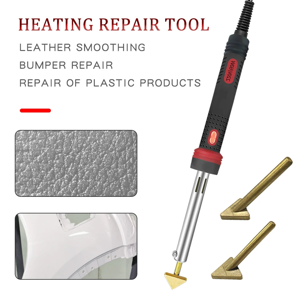 220V 60W Car Bumper Repair Electric Soldering Iron Home Leather Qme