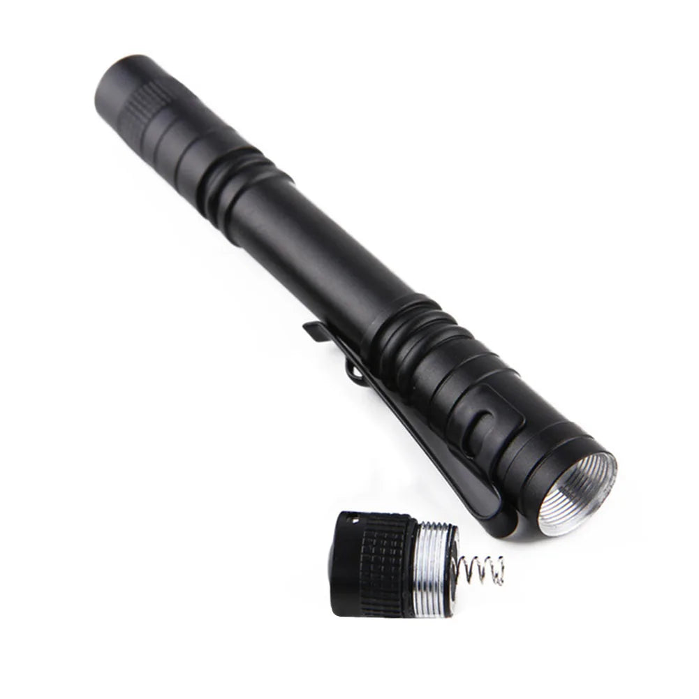 LED UV Flashlight Ultraviolet Torch Mini UV Light Pet Urine Stains Detector Fluorescent Anti-counterfeiting Bill Seal Detector Qme