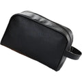 Large PU Toiletry Bag Waterproof Makeup Organizer Travel Cosmetic Qme Black