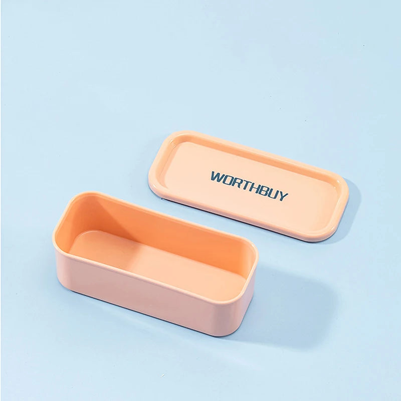 Portable Travel Box Cotton Swab Holder Case Detal Floss Jewelry Qme Pink