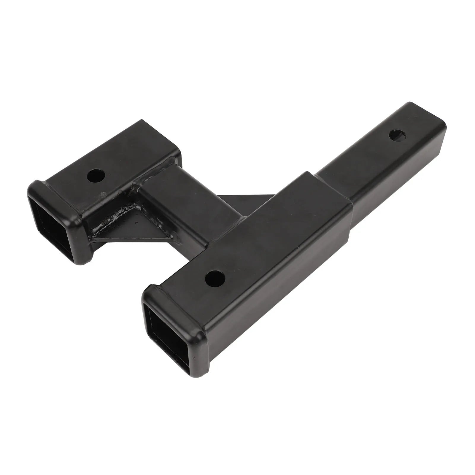 Trailer Hitch Riser Steel 9.65in Extension Range Black Hitch Extender Adapter for Car SUV Pickup Truck RV with 2in Towing Port Qme