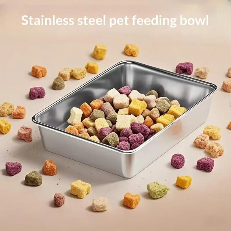 Neck Guard Healthy Feeding Shatterproof Cats Puppies Large Capacity Qme