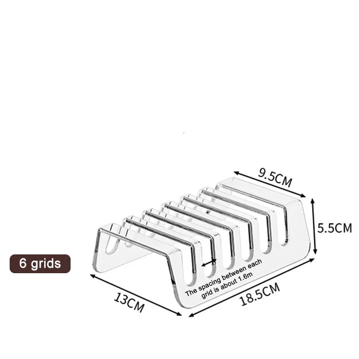 CD Rack, Album Display Rack, Transparent Storage Rack For Records, And Tapes, Multifunctional Counter Display Rack Qme A1