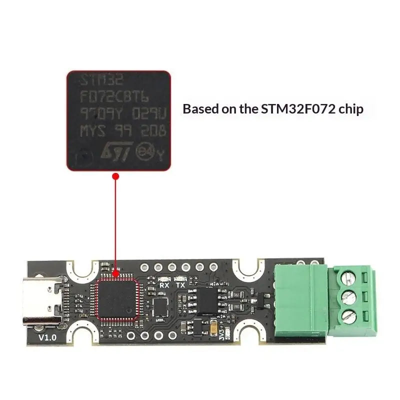 CAnable Candlelight Compatible USB CAN Adapter Klipper Firmware Qme