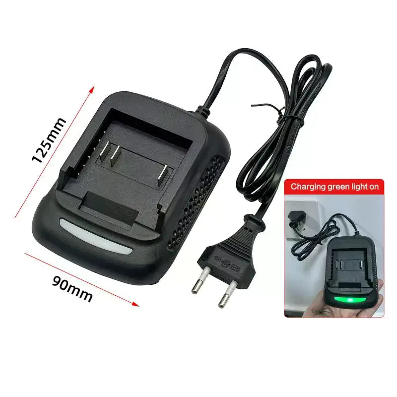 Universal 18V 21V Ion Battery Charger Electric Drill Wrench Model Qme