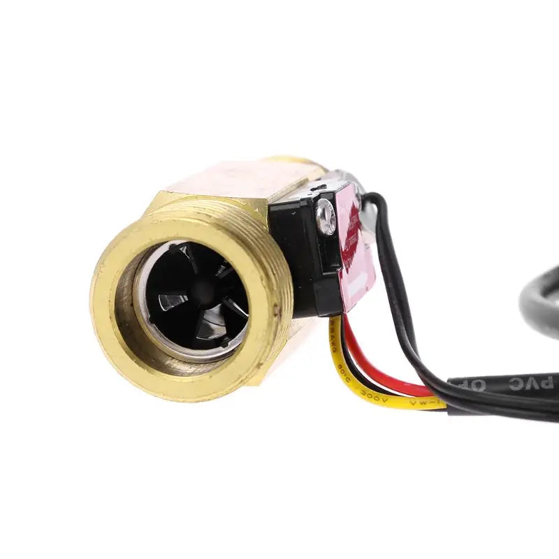 G3 4 Flow Sensor Water Switch Temperature Detection Turbine Liquid Qme