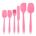 Silicone Spatula Food Grade Non Stick Heat Resistant Spatulas Turner Qme Pink