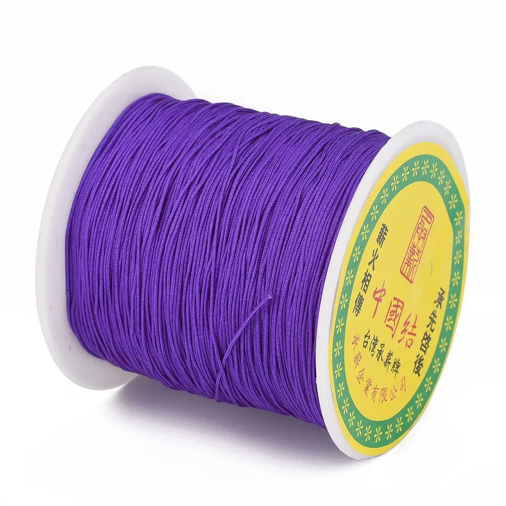 Pandahall About 150yards Rollbraided Nylon Thread Chinese Knotting