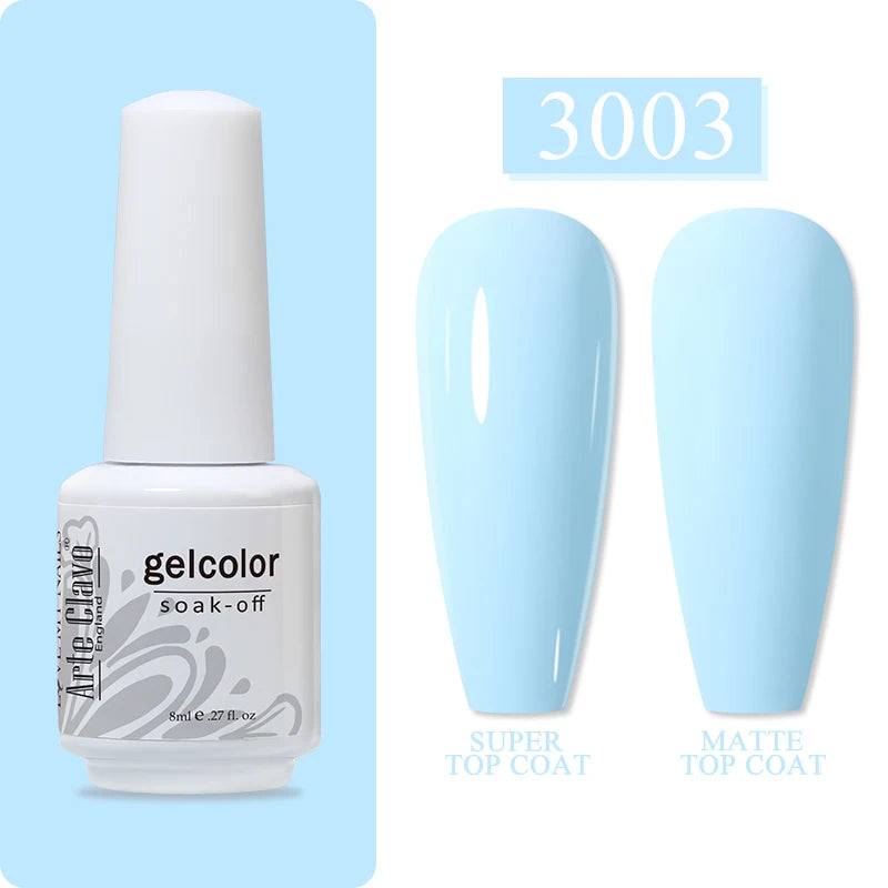 Arte Clavo Art Nails Varnish Base Coat Gel Nail Polish UV LED Lamp