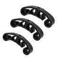 Portable Shopping Bag Storage Organizer Bag Grips Multi Functional Labor-saving Lifting Device Carry Household Bag Handle Gadget Qme 3pcs black