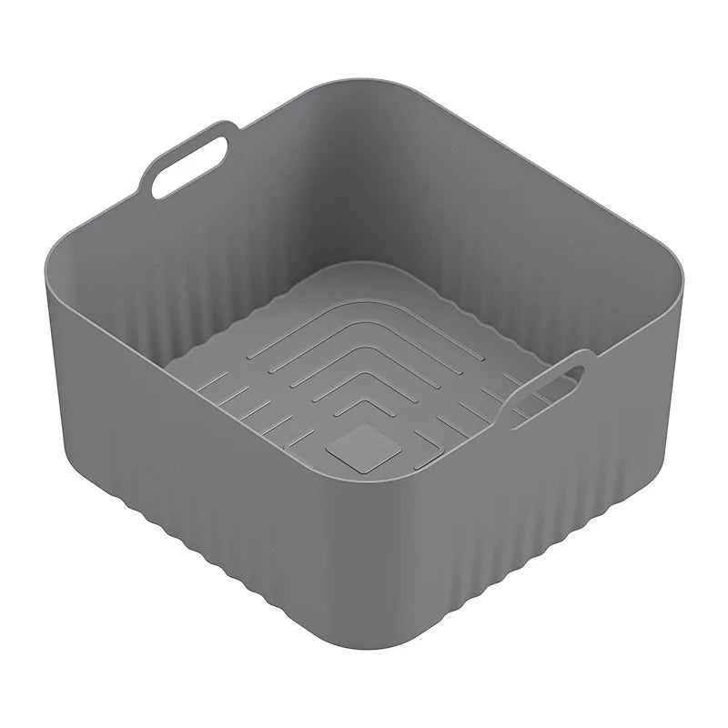 Silicone Air Fryer Mould Philips HD9252 HD9200 HD9255 Accessories 4 Qme Gray