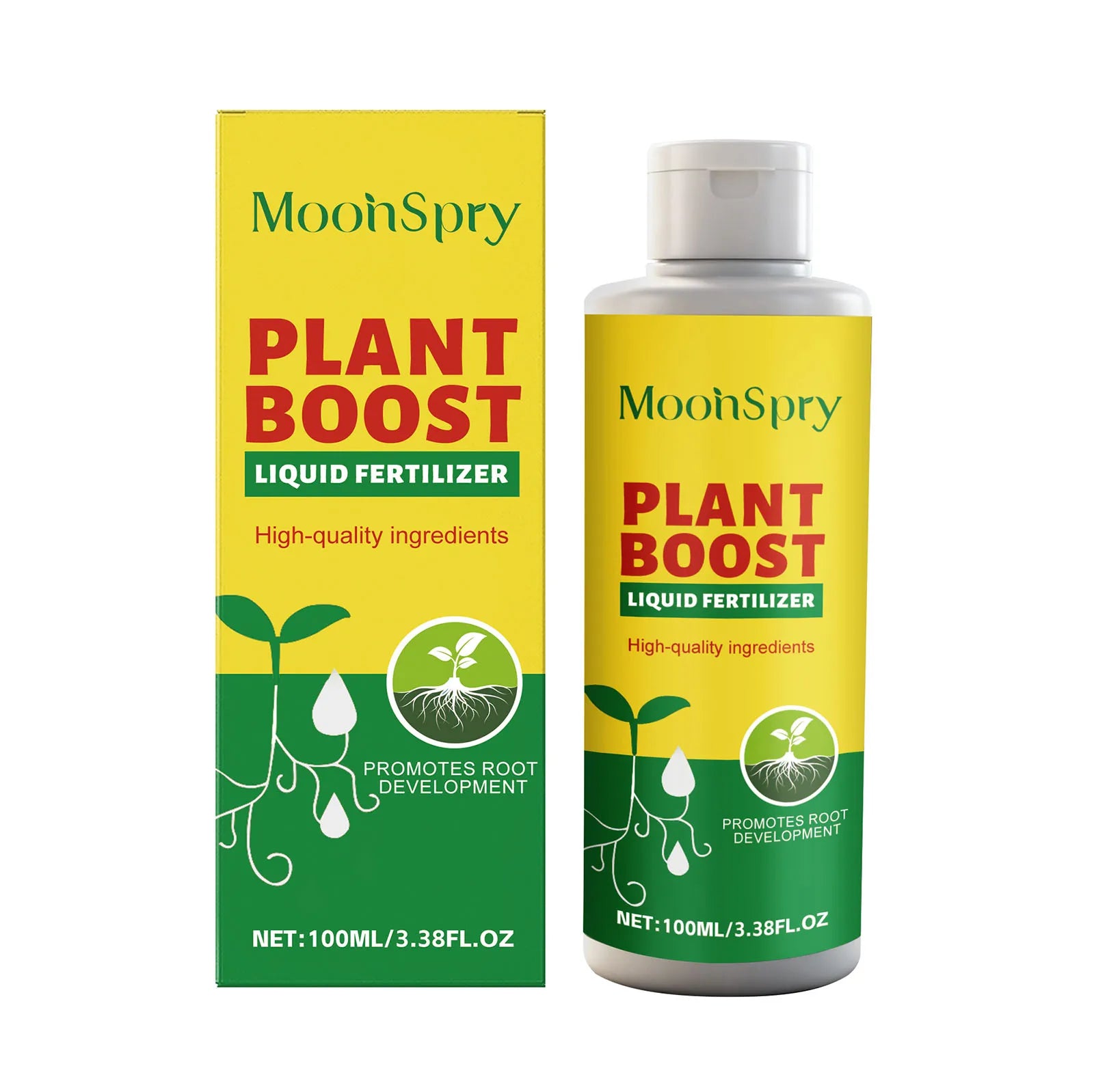 Plant Boost Liquid Fertilizer Enhancing Water Fertilizer Absorption Capacity Promote Healthy Plant Growth Plant Nutrient Liquid Qme