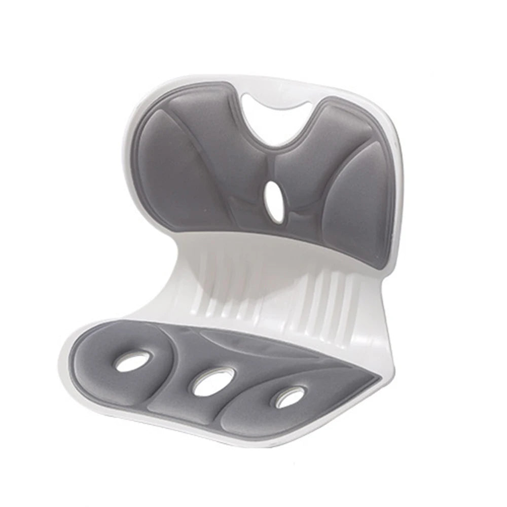 Back Support Cushion, Office Cushion, Back Support Chair, Student And Children's Correction Cushion, Ergonomic Chair Qme Grey 1PC