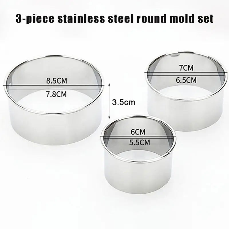 DIY Pastry Cake Baking Tool Kitchen Gadget Sweet Supports Stainless Qme A