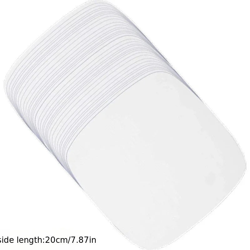 Compatible for Air Fryers - Round & Square Non-Stick Parchment Paper Sheets | Disposable Oil-Proof Baking Liners for, Grill, Qme