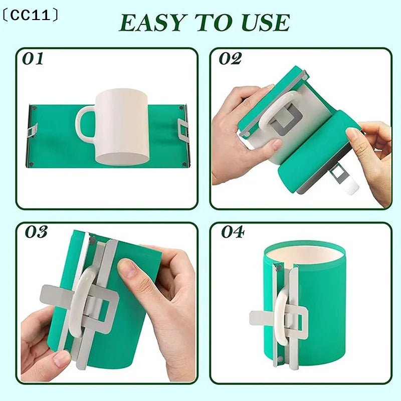 CC11Mug Heat Transfer Fixture Sublimation Silicone Mug Wrap Qme