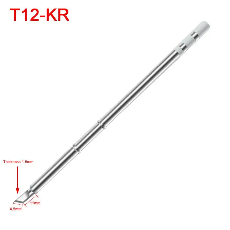 T12 I ILS J02 JL02 K KU Soldering Iron Tips Hakko Fx951 DIY Electric Qme A12