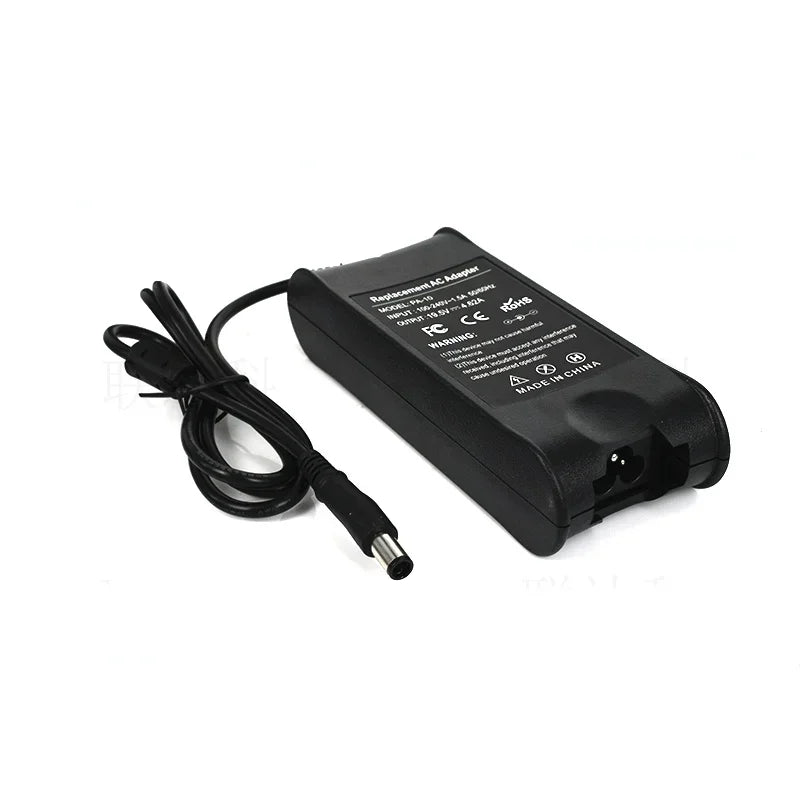 19.5V 4.62A 90W AC Adapter FOR DELL Latitude D505 D510 D800 D810 D820 E5530,E5400,E6500,M70 Laptop Power Charger Supply Qme black