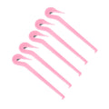 5Pcs Hair Bands Rubber Cutter Girls DIY Styling Headwear Band Cutting Tool Qme Pink 5Pcs