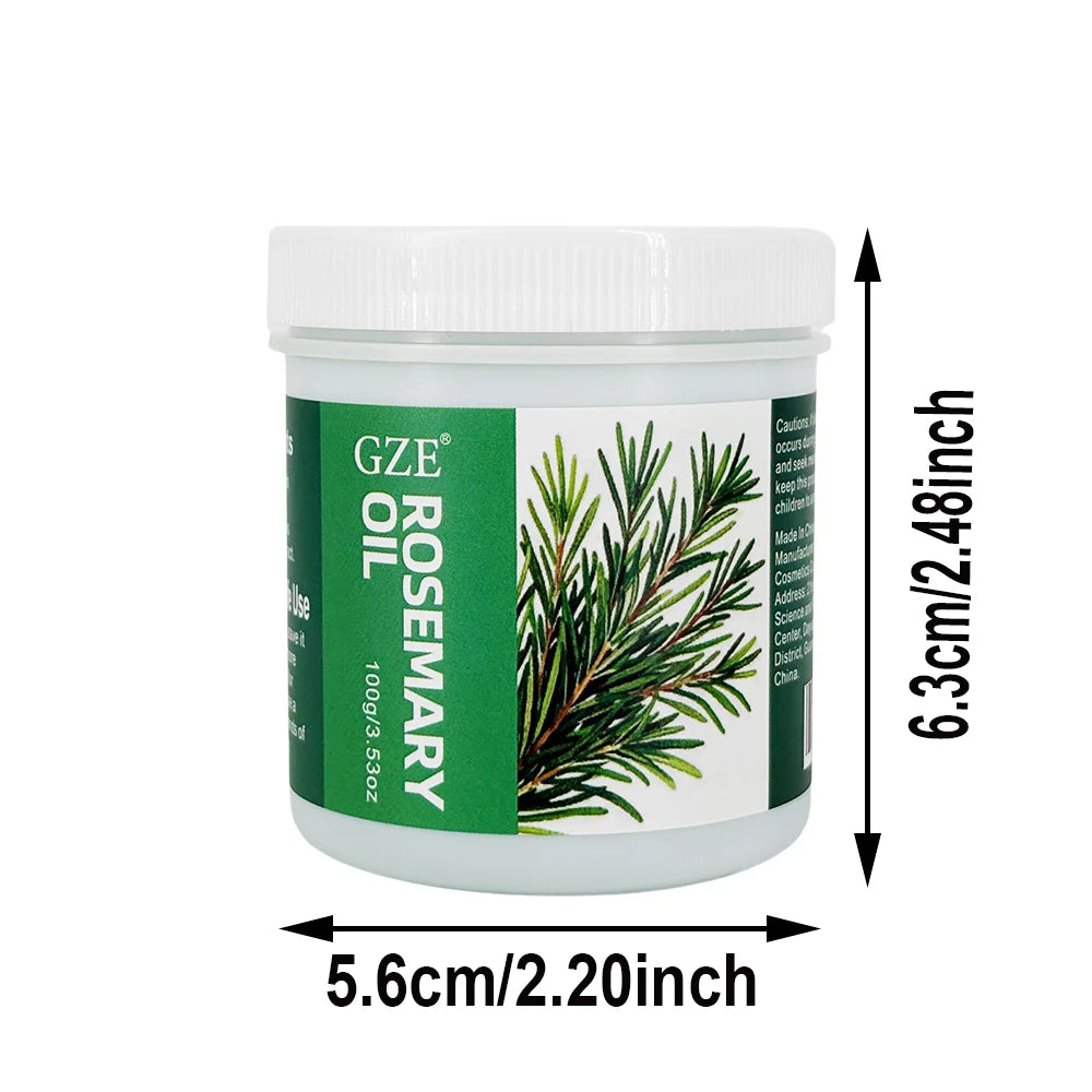 GZE 100% Pure Organic Rosemary Oil Long Lasting Lightweight Hair Essential Oil Moisturizing For Hair Strengthens And Scalp Qme ROSEMARY OIL