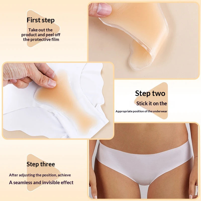 Concealer Panties Silicone Reusable Swimsuit Underwear Camel Toe Qme