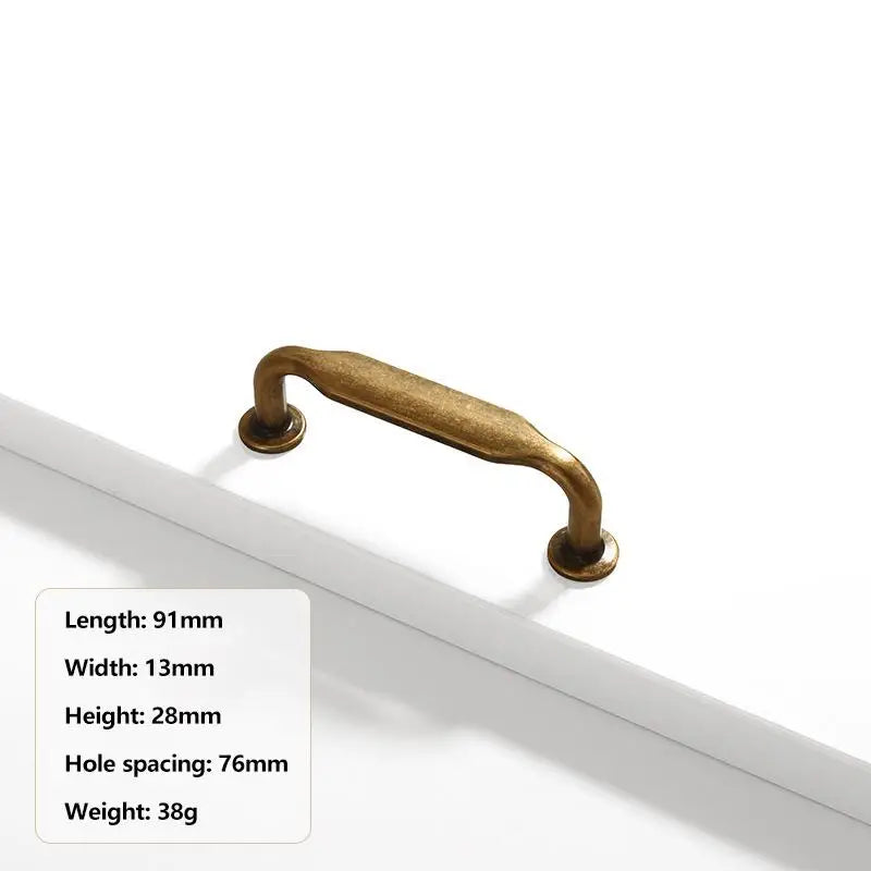 Vintage Zinc Alloy Cabinet Door Handle Kitchen Cabinet Drawer Wardrobe Door Knob Vintage Furniture Hardware Qme A14