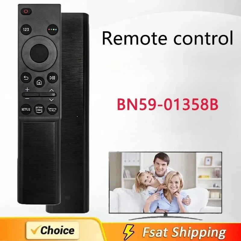1PCS NEW BN59-01358B SMART TV REMOTE CONTROL FOR SAMSUNG BN59-01358C BN59-01358A BN59-01363 BN59-01350 WITH NETFLIX AND PRIME Qme
