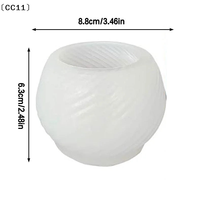 Spiral Apple Shape Mousse Desserts Cake Mold Ice Cream Silicone Qme