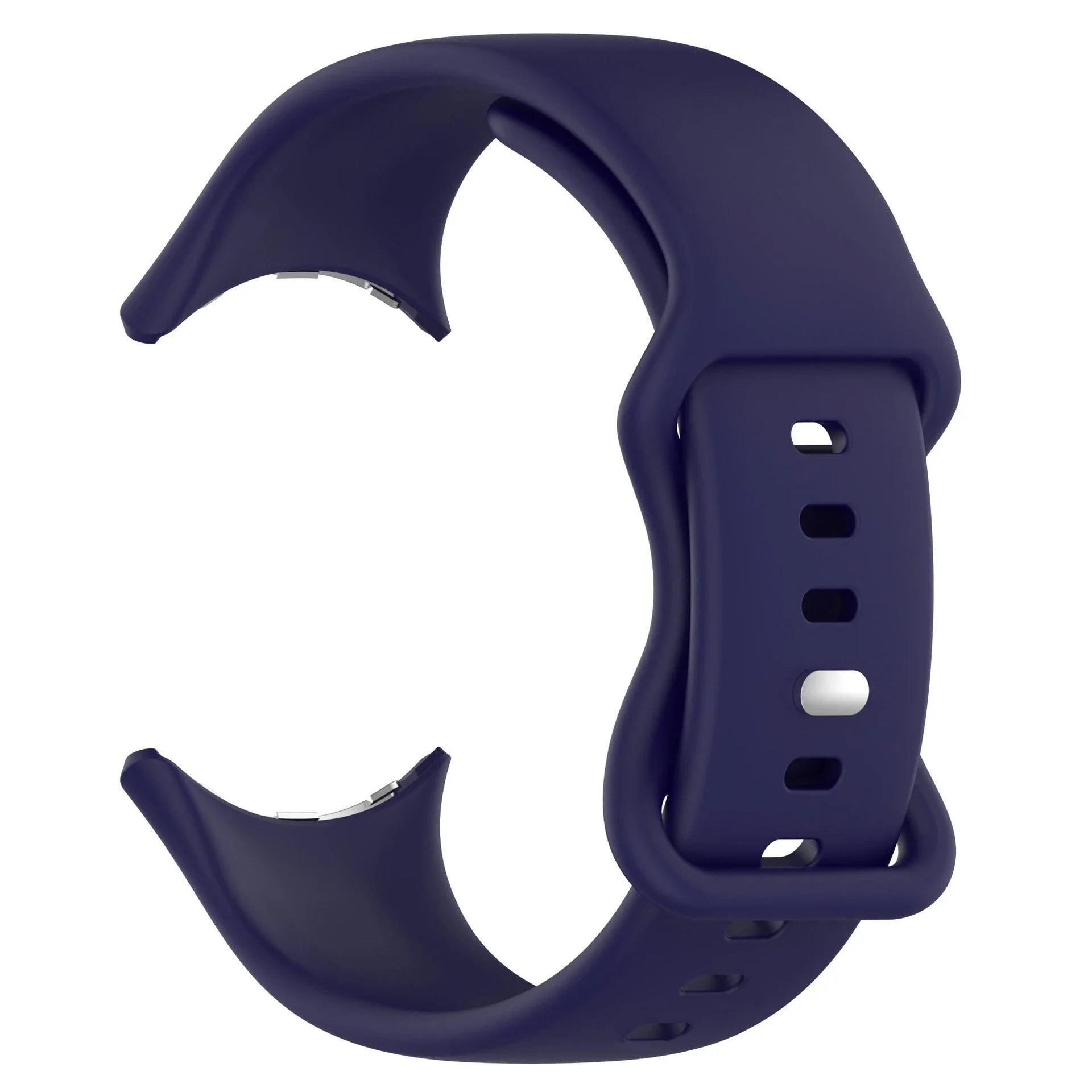Silicone Strap for Google Pixel Watch 3 41 45mm Butterfly Buckle Sport Bracelet Correa for Google Pixel 2 1 Watch Accessories Qme Blue Pixel Watch 3 41mm