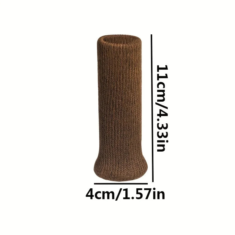 4 sets of silent, wear-resistant, anti slip table and chair furniture foot covers Qme