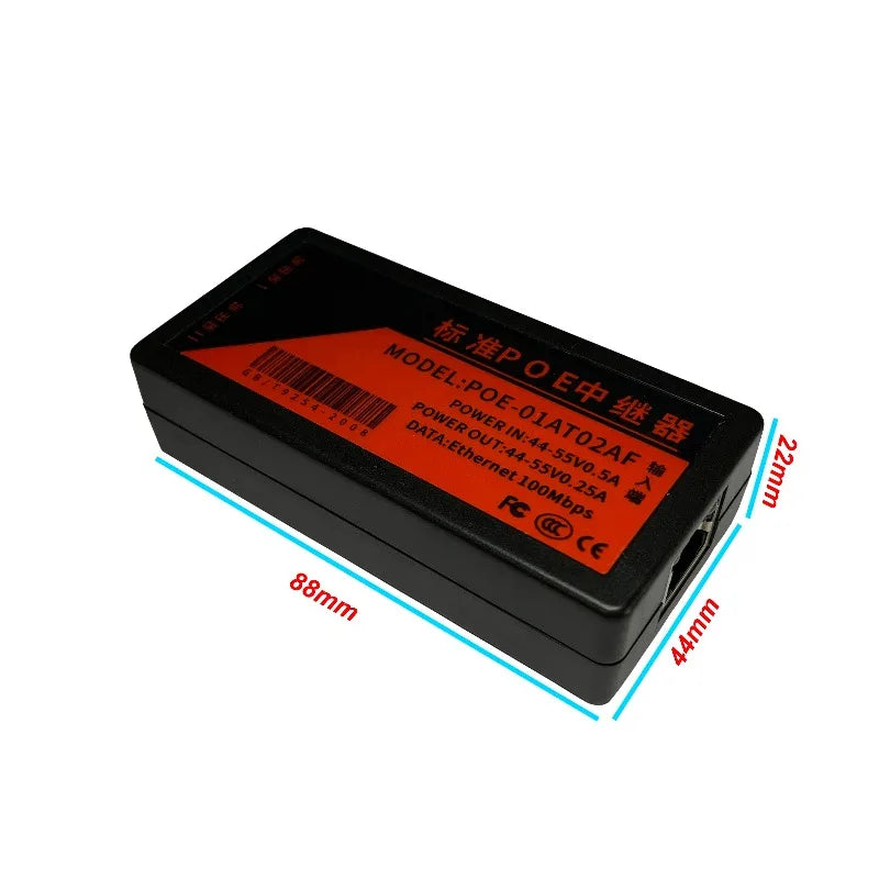 1PCS POE Extender Module POE Network Power Supply Extender 1236 Power Supply Extension Transmission Qme