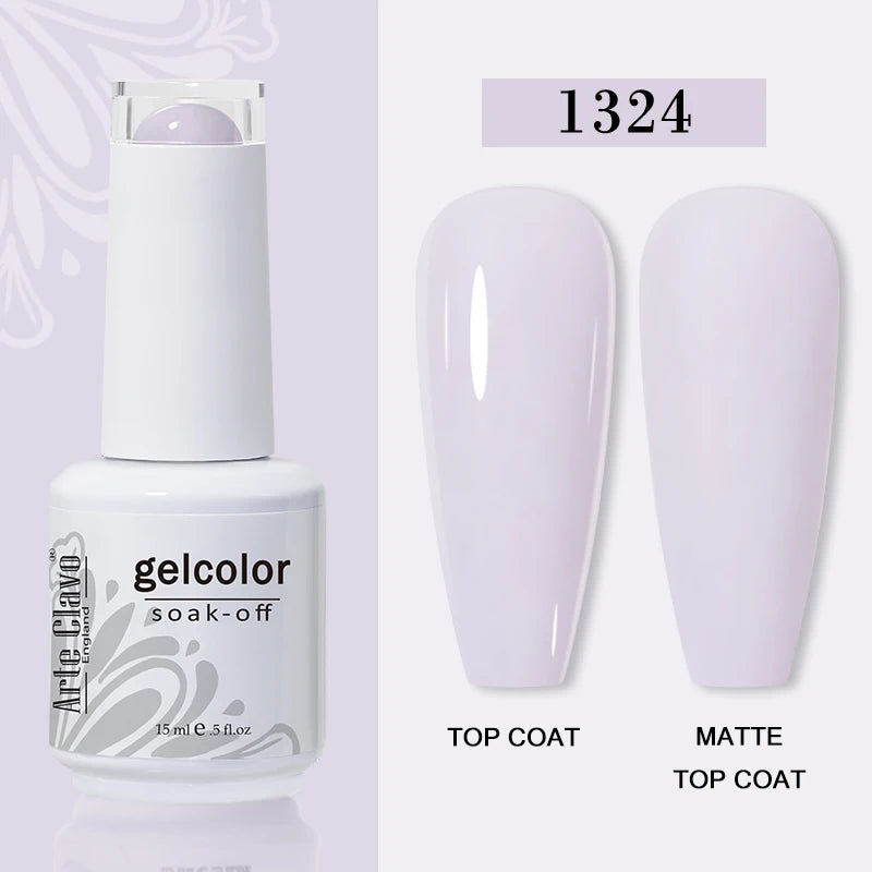 Arte Clavo Gel Varnishes Summer Semi-permanent Nails UV LED Lamp